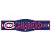 NHL Montreal Canadiens Sign, 4.5 x 17-Inch