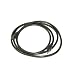 Interpower 70404030244 North American Cord Set, NEMA 5-15P Plug Type, Angled IEC 60320 C13 Connector Type, Black Plug Color, Black Cable Color, 15A Amperage, 125VAC Voltage, 2.44m Length