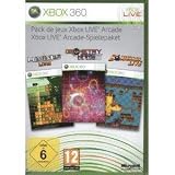 Xbox Live Arcade Spielepaket 4 Spiele Lumines, Geometry Wars, Bomberman Live + MS. Pac-Man + 48 h X-LiveGoldabo
