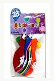 Lot de 8 Ballons Anniversaire 18 ans - Décoration et Fête Anniversaire