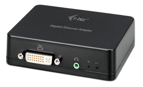 I-Tec GigaLAN MM Distribution Client 1920x1080 mit externem Netzteil 220V (DVI, 2x USB Ans Preisvergleich