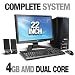 PC Hardware : Acer AX1200-B1792A Complete Desktop PC - AMD Athlon X2 Dual Core 4850e 2.5GHz, 4GB DDR2, 320GB SATA, DVDRW, 22