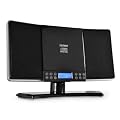 Denver Stereoanlage Kompaktanlage Wandmontage MC5200 (CD-Player, Radio, Uhr) schwarz