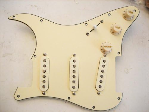 Twilight Lindy Fralin Vintage Hot Stratocaster Strat Aged Cream Regular 11 Hole with Bassplate and Blender Pot Or Any Color Any Hole Pattern!