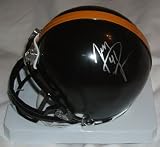 Jonathan Dwyer Autographed Pittsburgh Steelers Mini Helmet W/PROOF, Picture of Jonathan Signing For Us, Georgia Tech Yellow Jackets