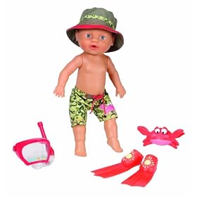 My Little Baby Born Boy Mummy I Can Swim with Magic Bubbles