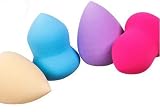Chopmall(TM)4pcs Pro Beauty Flawless Makeup Blender Foundation Puff Shape Sponges (color in random)