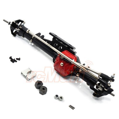 Xtra Speed Assembled Aluminum & Aolly Front Axle For AXIAL WRAITH #XS-AW230038