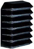 3017 Louvered Outdoor Light Wall Fixture in Black