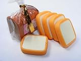 2 Bags of Sliced Bread Japanese Mini Erasers Dream Iwako
