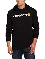 Carhartt Men's Signature Logo Hooded Midweight Sweatshirt