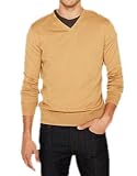 Lucky Brand Jeans Mens Cashmere Blend V Neck Pullover Sweater, Golden Sand 41OdSEqSnHL. SL160 Lucky Brand Jeans Mens Cashmere Blend V Neck Pullover Sweater, Golden Sand
