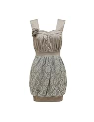 Floral Print Lace Bubble Dress Evening Dress/Party Dress 