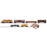 Trainline Big Sky Express Diesel Freight Set with Bachmann EZ Track Union Pacific by Trainline
