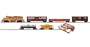 Trainline Big Sky Express Diesel Freight HO scale Train Set with Bachmann EZ Track Union Pacific