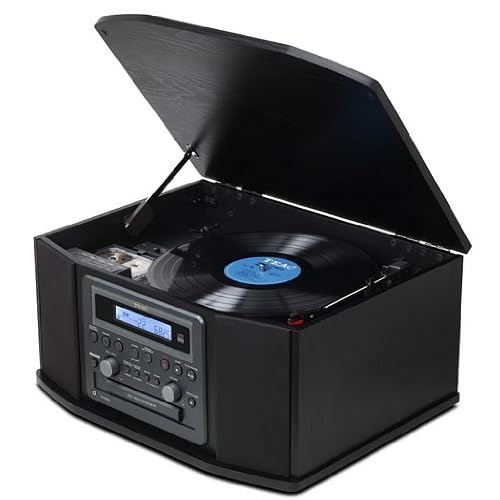 Teac GF 680 Console Stereo with 3 CD Changer, Turntable, Cassette Deck