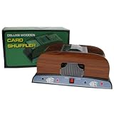 Poker 1-2 Deck Deluxe Wooden Card Shuffler