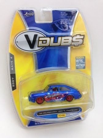 V Dubs '65 Volkswagan 1600 TL Fastback die-cast collectible