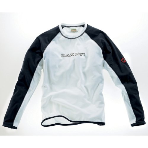 Mammut Funktionsshirt Männer, weiß/schwarz