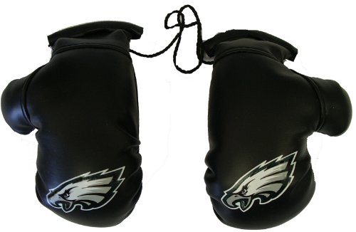 Philadelphia Eagles NFL Rearview Mirror Mini Boxing Gloves