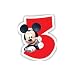 Playful Mickey-Birthday Numeral Candle No3 , Kids Party Supplies , Disney Mickey Mouse Theme Birthday Party , Candles , Cake Decorations , Birthday Candle RS.179.00