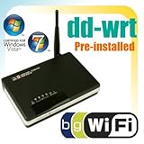 Wireless 802.11 G 11G WiFi Network Router DD-WRT DDWRT Installed (4 x LAN Port)