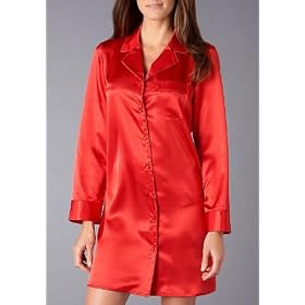 Ivy & Annabelle Satin Sleepshirt Plus Size Sleepwear