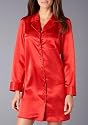 Ivy & Annabelle Satin Sleepshirt Plus Size Sleepwear