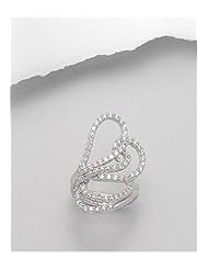 CZ Ring In 92.5 Sterling Silver