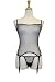 How To Measure Bra Sizes : Exposed By Magic Silk Fishnet Collection, Fishnet Merry Widow And G-string, Black, Small/Meduim