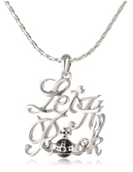 Vivienne Westwood Let it Rock Pendant Necklace, 5"
