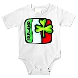 Onesie with Ireland, Irish, cloverleaf