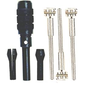 Buy 3 Drill Bit Pin Vise Chuck Set + 3 Mandrels *IMPORTANTnote: the 3 black shafts do... now!
