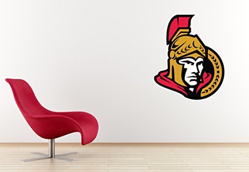 Ottawa Senators NHL Hockey Logo Wall Decal Sticker (Large: 22"W x 26"H)