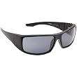 Spy Cooper XL Sunglasses - Spy Optic Steady Series Polarized Sports Wear Eyewear - Matte Black/Grey