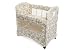 Arm's Reach Co-Sleeper Curved Mini Collection, Cocoa Hibiscus