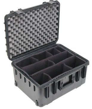 SKB Equipment Case, 20 1/2 x 15 1/2 x 10 with Wheels and Dividers SKB Equipment Case, 20 1/2 x 15 1/2 x 10 with Wheels and Dividers