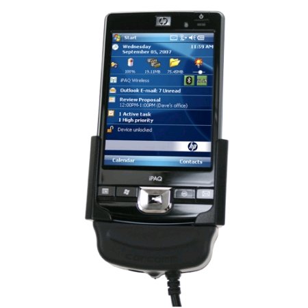 HP iPAQ 214 Mobile Smartphone Cradle (w Suction Mount)