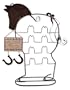 Ranch Collection Horse Shoe Holder