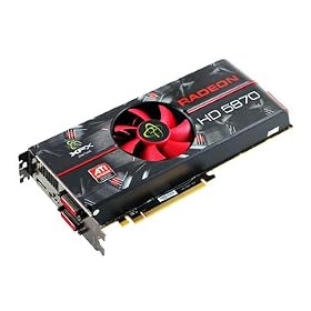 265906: XFX Radeon HD 5870; 850MHz; DDR5 1GB 4800MHz; PCI-E 2.1; DirectX 11; OpenGL 3.2 (HD-587X-ZNFC)