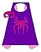 4 pack Satin Superhero Costumes with Capes and Masks (Girls)