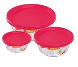 Marinex 6pc. Bowl Set with plastic lids - Gift Boxed