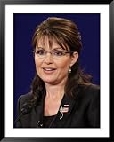 Sarah Palin, Vice Presidential Debate 2008, Oxford, MS Collections Framed Art Poster Print, 39x49