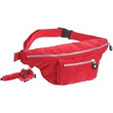 Kipling Fundi Sac Banane femme - Rouge Synthétique