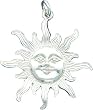 Sterling Silver Sun Pendant