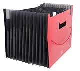 Produkt-Bild: REXEL F&auml;chertasche Carry Expander, DIN A4, 13 F&auml;cher, rot VE=