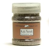 Artisan Salt Kala Namak Indian Black Mineral COARSE Gourmet Salt Flip Top Jar 9.5 oz. by Artisan Salt Co