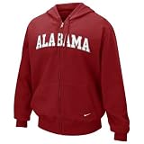 Nike Alabama Crimson Tide Crimson Classic Full Zip Fleece Hoody Sweatshirt