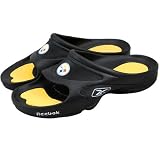 Reebok Pittsburgh Steelers Black NFL Mojo Slide Sandals