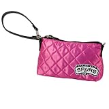 NBA San Antonio Spurs Pink Quilted Wristlet